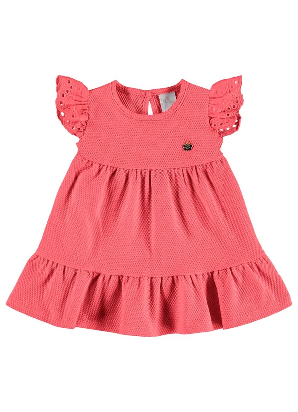 Pulla Bulla - Vestido Malha Favo Vermelho