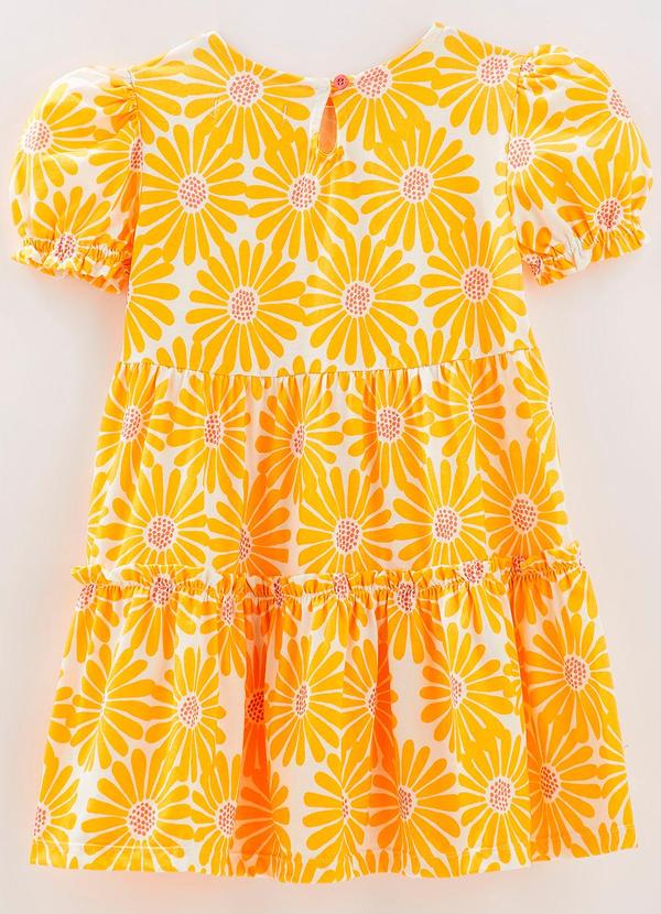 Fábula - Vestido Malha Guida Amarelo 2