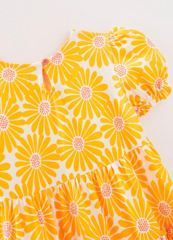 Fábula - Vestido Malha Guida Amarelo 3