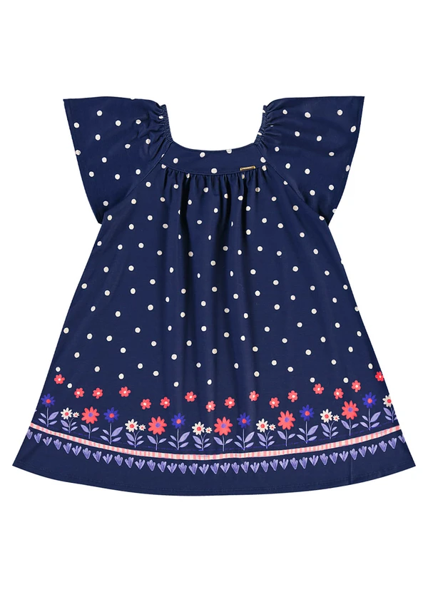 Pulla Bulla - Vestido Malha Leve Marinho 2