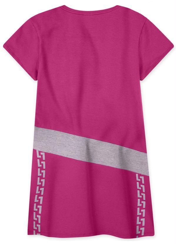 Lilica Ripilica - Vestido Malha Menina Rosa 2