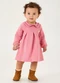 Pulla Bulla - Vestido Malha Relevo com Elastano Rosa - variação: Rosa