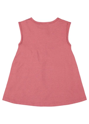 Guloseima - Vestido Malha Trabalhada Bebê Vermelho - GULOSEIMA