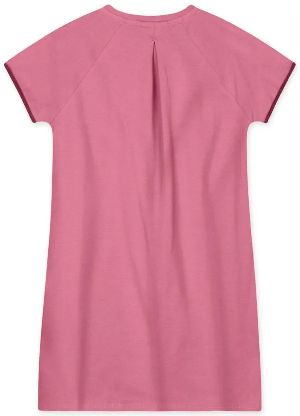 Lilica Ripilica - Vestido Manga Curta Menina Infantil Rosa 2