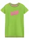 Lilica Ripilica - Vestido Manga Curta Menina Infantil Rosa - variação: Verde