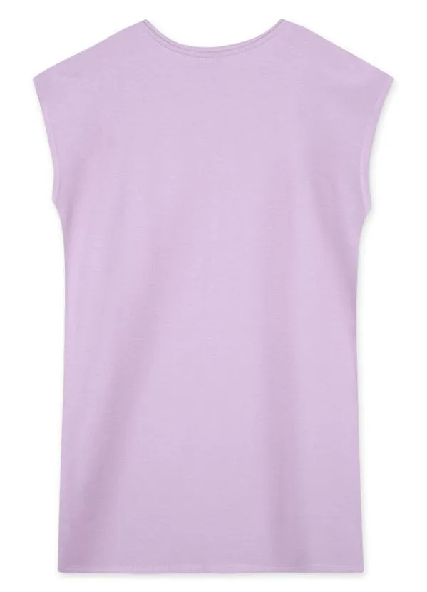 Lilica Ripilica - Vestido Manga Curta Infantil MeninaRoxo 2