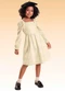 Fakini Kids - Vestido Manga Longa Bege - variação: Bege