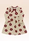 Fakini Kids - Vestido Manga Longa Bege - variação: Bege