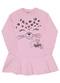 Pulla Bulla - Vestido Manga Longa Menina Rosa - variação: Rosa