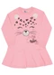 Pulla Bulla - Vestido Manga Longa Menina Rosa - variação: Rosa