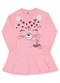 Pulla Bulla - Vestido Manga Longa Menina Rosa - variação: Rosa