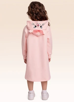 Fakini Kids - Vestido Manga Longa Marie Rosa - FAKINI KIDS