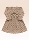 Fakini Kids - Vestido Manga Longa Rosa - variação: Marrom