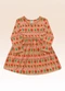 Fakini Kids - Vestido Manga Longa Bege - variação: Marrom