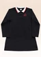 Fakini Kids - Vestido Manga Longa Branco - variação: Preto
