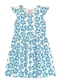 Duduka - Vestido Regata Strass Borboleta e Saia Rosa - variação: Bege