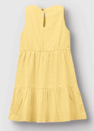 Carinhoso - Vestido Marias Mídi Amarelo - CARINHOSO