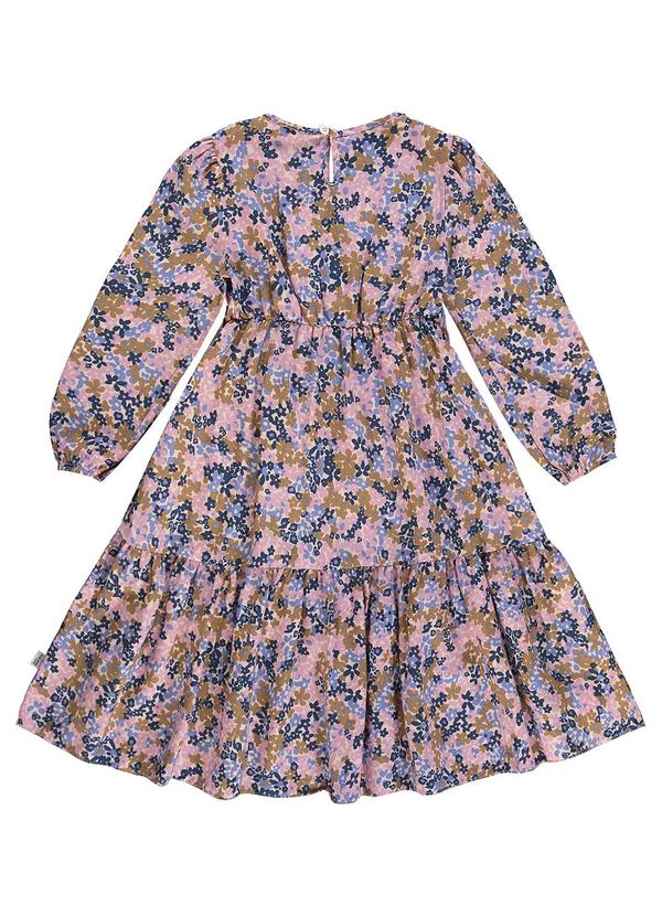 Malwee Kids - Vestido Marias Midi Liberty Rosa 3