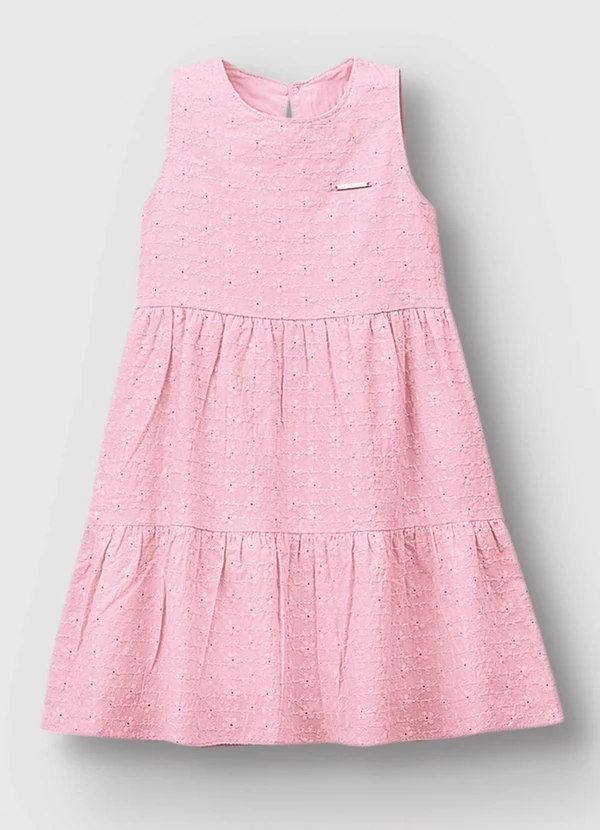 Carinhoso - Vestido Marias Mídi Rosa Claro 2