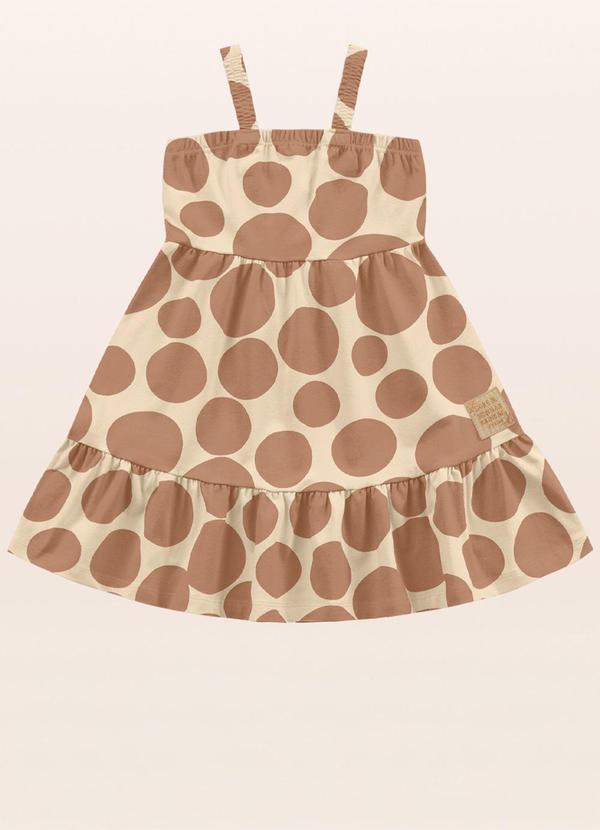 Fakini Kids - Vestido Marrom