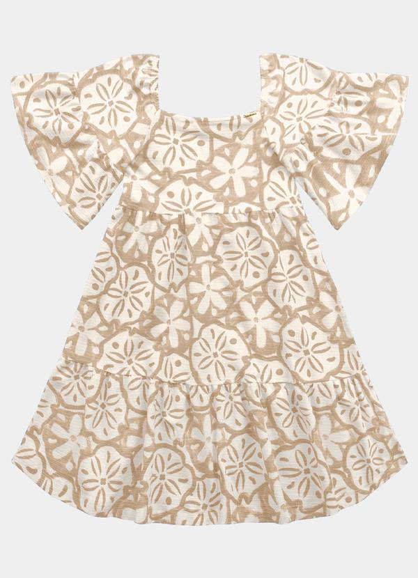 Fakini Kids - Vestido Marrom