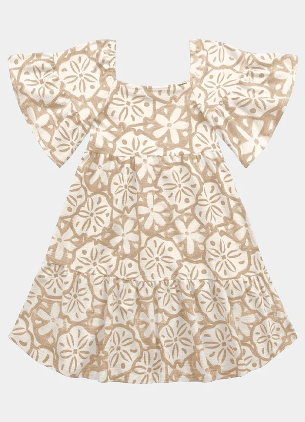 Fakini Kids - Vestido Marrom 1