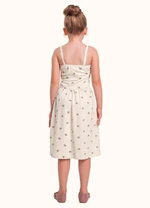 Fakini Kids - Vestido Marrom - FAKINI KIDS