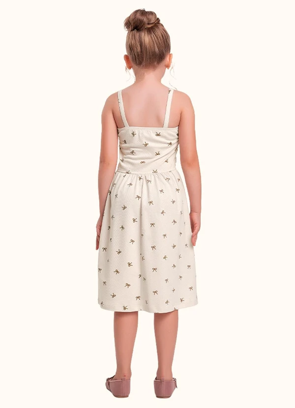 Fakini Kids - Vestido Marrom 2