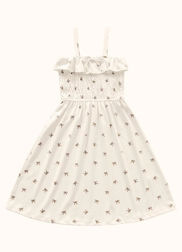 Fakini Kids - Vestido Marrom 3