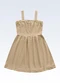 Fakini Kids - Vestido Marrom - variação: Marrom
