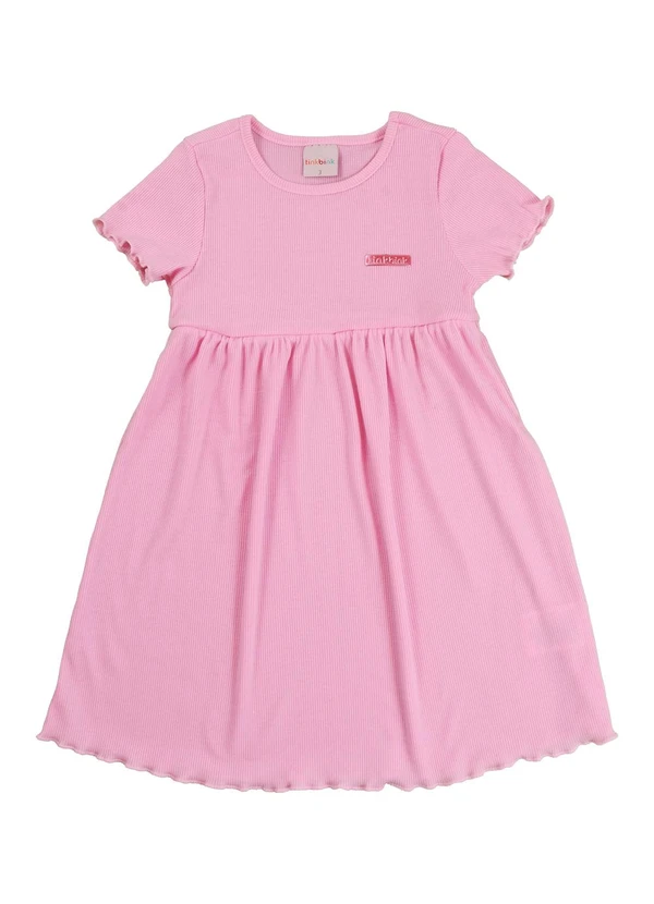 Tink Bink - Vestido Mc em RibanaRosa Tule