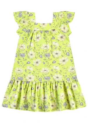 Pulla Bulla - Vestido Meia Malha Amarelo - PULLA BULLA