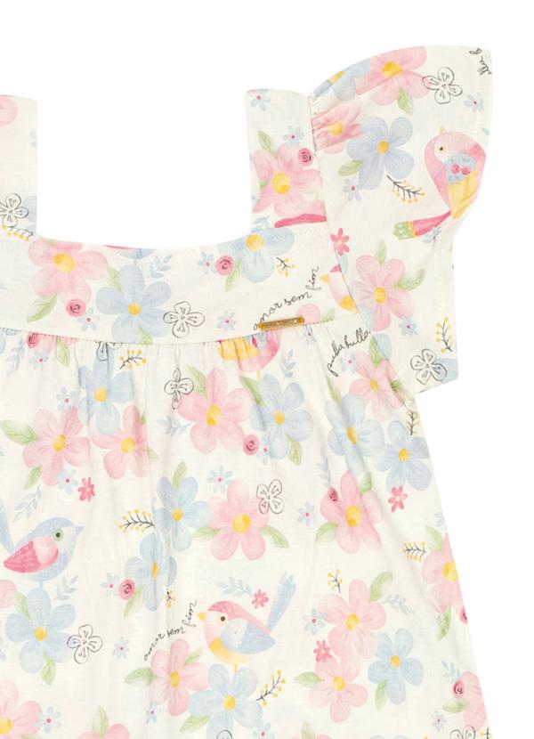 Pulla Bulla - Vestido Meia Malha Bege 2