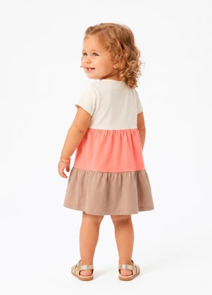 Sweet Lemon - Vestido Meia Malha Bege - SWEET LEMON