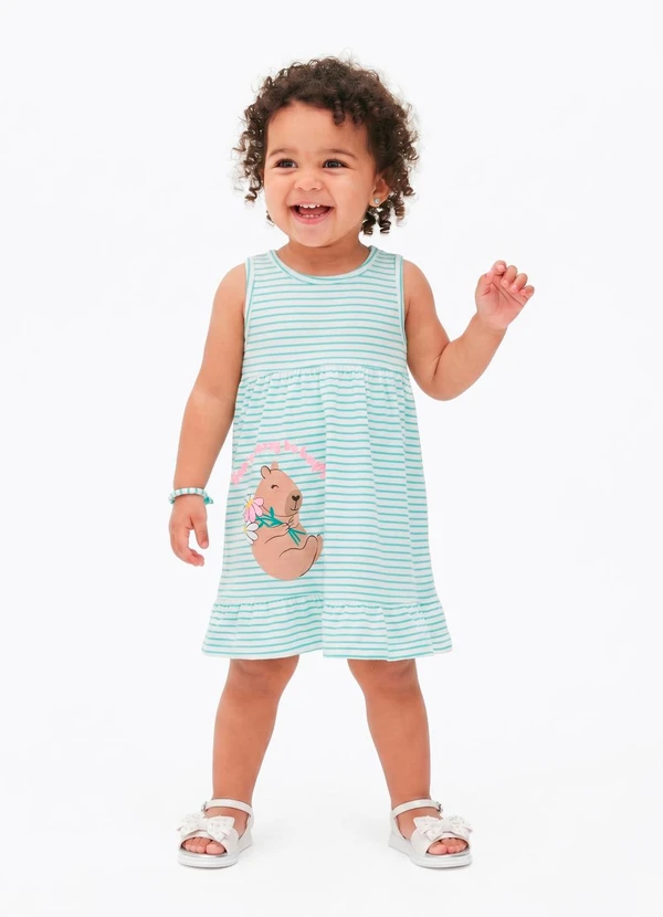 Sweet Lemon - Vestido Meia Malha Branco