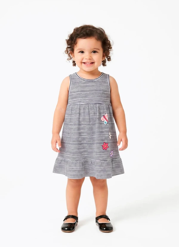 Sweet Lemon - Vestido Meia Malha Branco