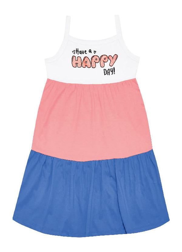 Pulla Bulla - Vestido Meia Malha Menina Laranja 1