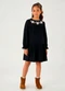 Pulla Bulla - Vestido Meia Malha Preto - variação: Preto
