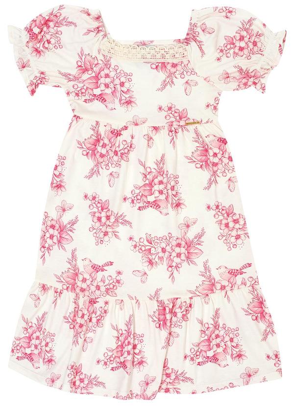 Pulla Bulla - Vestido Meia Malha Rosa