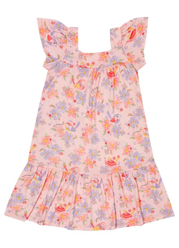 Pulla Bulla - Vestido Meia Malha Rosa