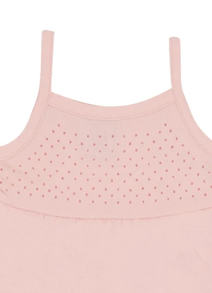 Pulla Bulla - Vestido Meia Malha Rosa - PULLA BULLA