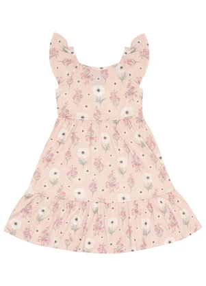 Pulla Bulla - Vestido Meia Malha Rosa - PULLA BULLA