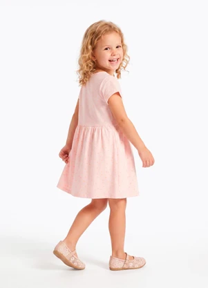 Sweet Lemon - Vestido Meia Malha Rosa - SWEET LEMON