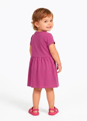 Sweet Lemon - Vestido Meia Malha Rosa - SWEET LEMON
