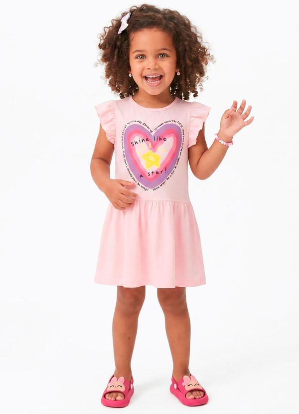 Sweet Lemon - Vestido Meia Malha Rosa