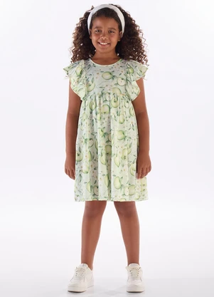 Pulla Bulla - Vestido Meia Malha Verde - PULLA BULLA