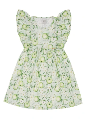 Pulla Bulla - Vestido Meia Malha Verde - PULLA BULLA
