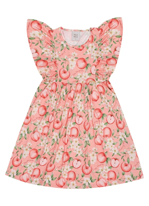 Pulla Bulla - Vestido Meia Malha Vermelho