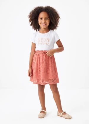 Marisol - Vestido Menina Branco - MARISOL