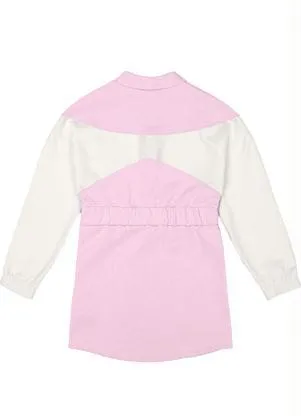 Mundi - Vestido Menina com Aplique de Ursinho Rosa - MUNDI